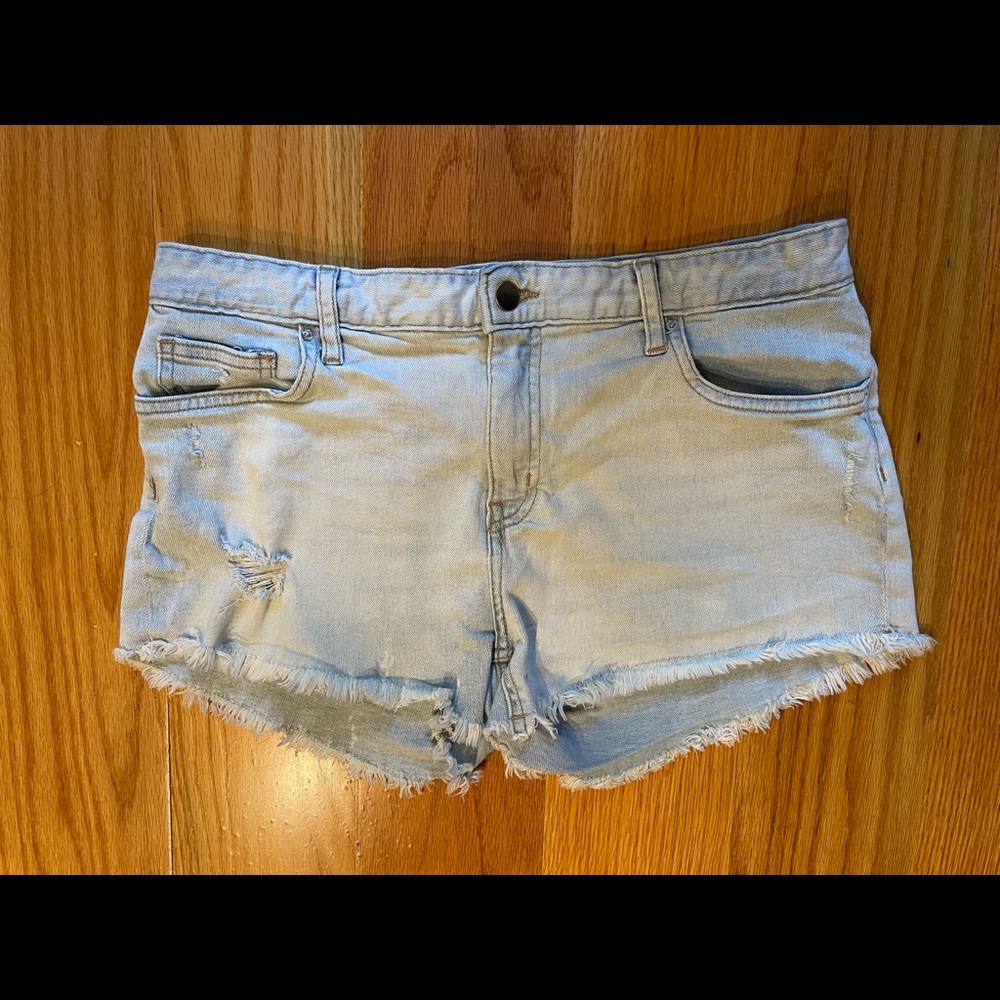 H&M women denim shorts size 12
